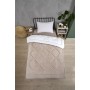 ETE HOMETEX TEK KİŞİLİK LÜX WELSOFT YORGAN ALENA BEJ 155X215CM 8696474231859